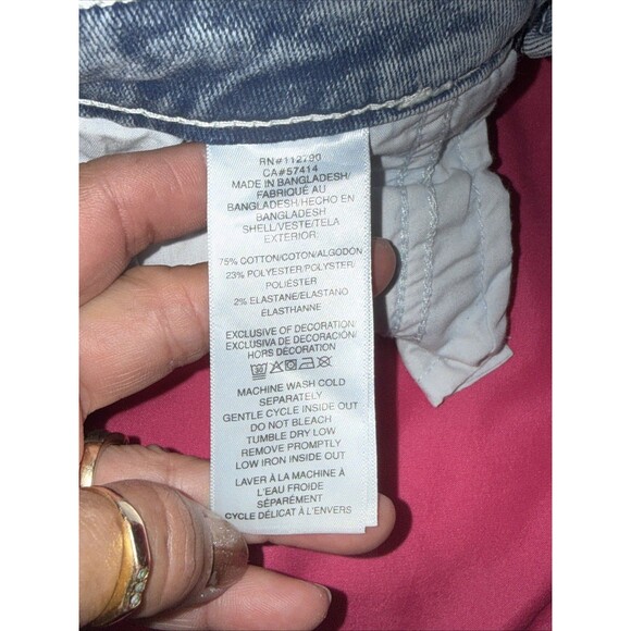 (Q4) NWT TRUE RELIGION JOEY SN Mid Rise FLAP Flare Bootcut , Size W 30 - Picture 13 of 16